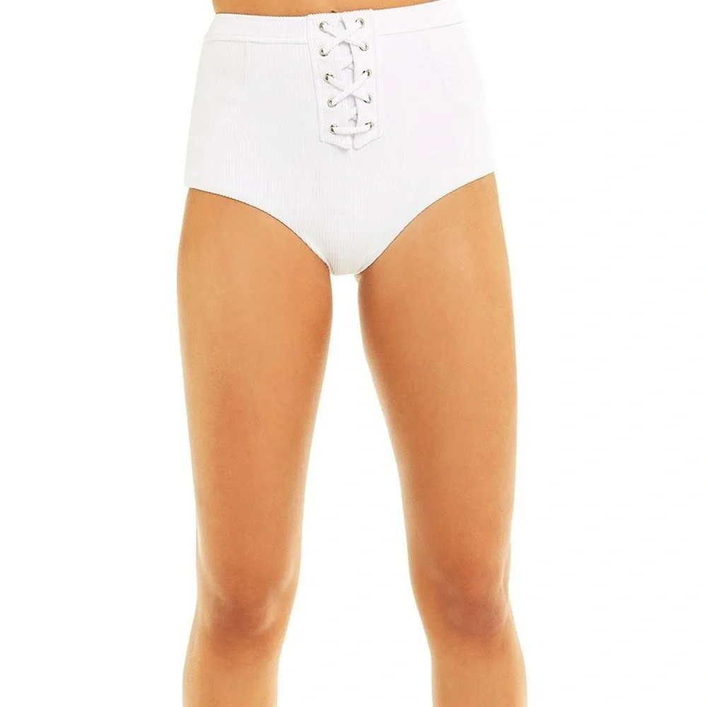 Wildfox White Mick cheeky Bikini bottoms small